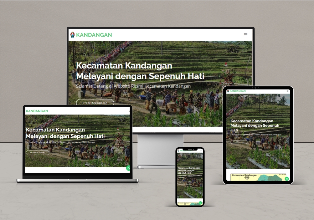Website Kearifan Kecamatan Kandangan Temanggung