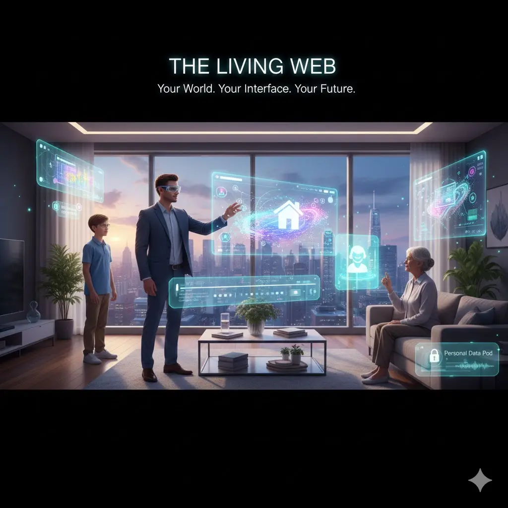 Menuju "The Living Web": Bagaimana Website Tahun 2030-an Akan Mengubah Hidup Kita