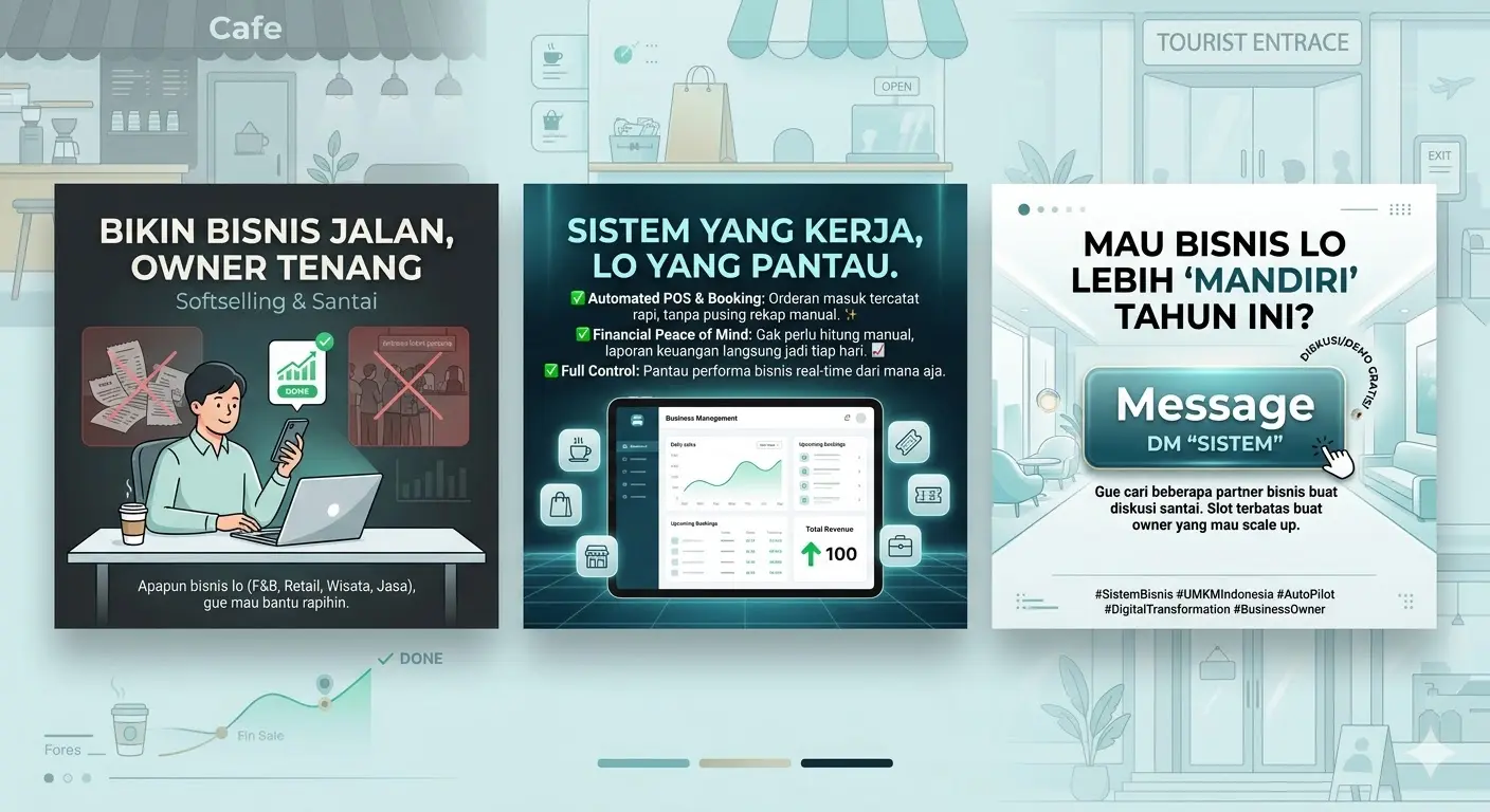 Bisnis Jalan, Owner Tenang: Mengapa Sistem Adalah Kunci "Kemerdekaan" Pengusaha