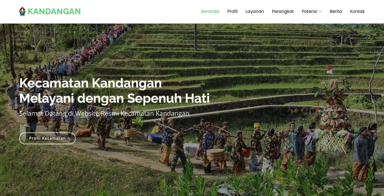 Website Kearifan Lokal Kandangan